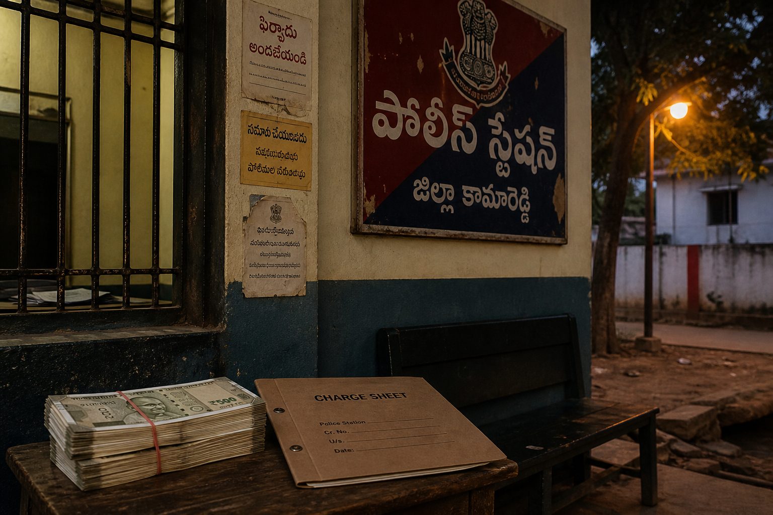 స్టేషన్ బెయిల్ కోసం ₹30,000 లంచం; ఏసీబీ ట్రాప్‌లో ఎస్ఐ దొరికిపోయారు.