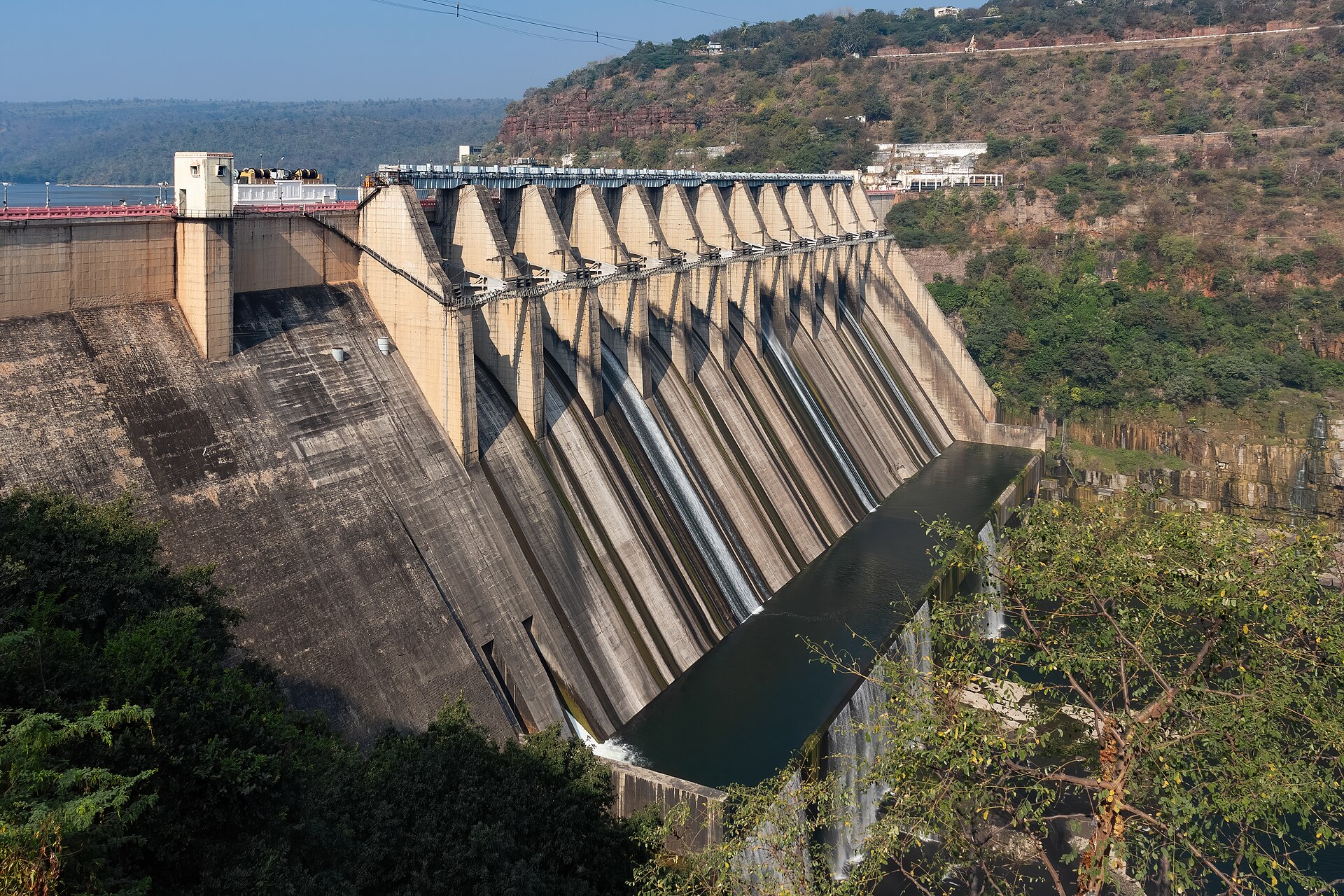 Kurnool is thirsty. Srisailam is still making power.